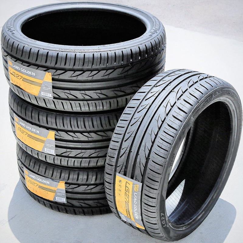 A pair of (2) 245/30R20 ZR 97W XL A/S performance tires