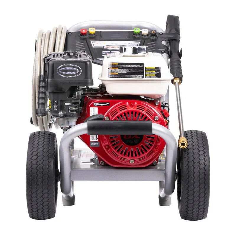 3700 PSI at 2.5 GPM HONDA GX200 with AAA Triplex Pump Cold Water Professional Gas Pressure Washer *Factory Serviced*