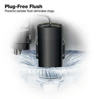 Extra Tall Highline Arc Complete Solution 2-piece 1.28 GPF Single Flush Elongated Toilet in White (Seat Included) 78305-0