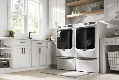 MED6630HW Front-Loading Electric Dryer - White