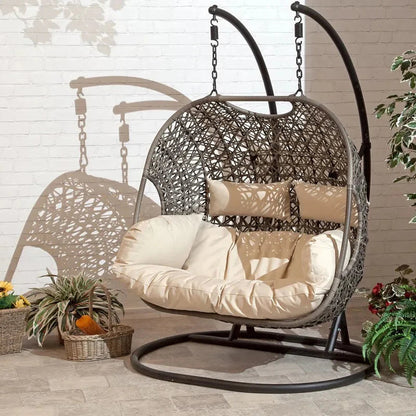 2025 Patio wicker swing chair