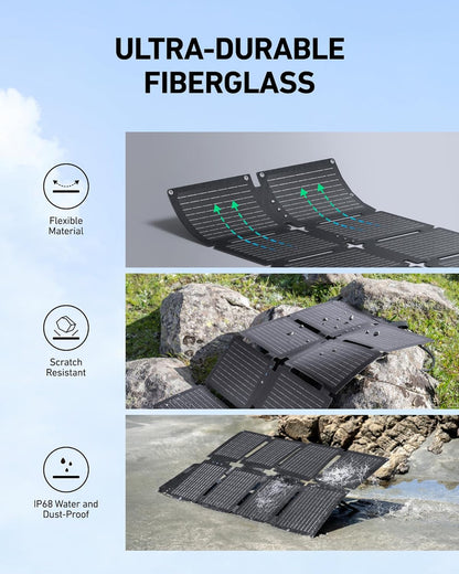 Anker Power Bank Station SOLIX C300 DC (90,000mAh), 288Wh, Portable Power Station, 300W Solar Generator, LiFePO4 Battery, Generators for Home Use, for Outdoor Camping(No Wall Charger Included)