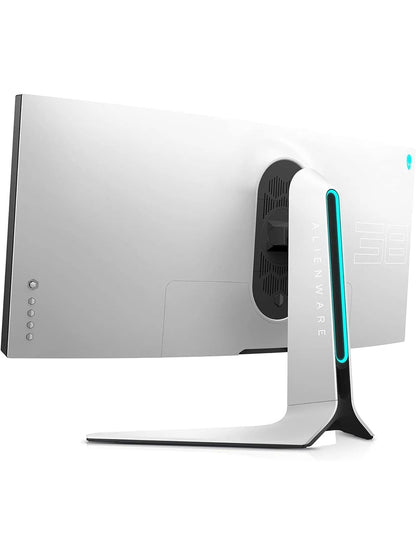 Alienware Ultrawide Curved Gaming Monitor 38 Inch, 144Hz Refresh Rate, 3840 x 1600 WQHD , IPS, NVIDIA G-SYNC Ultimate, 1ms Response Time, 2300R Curvature, VESA Display HDR 600, AW3821DW - White