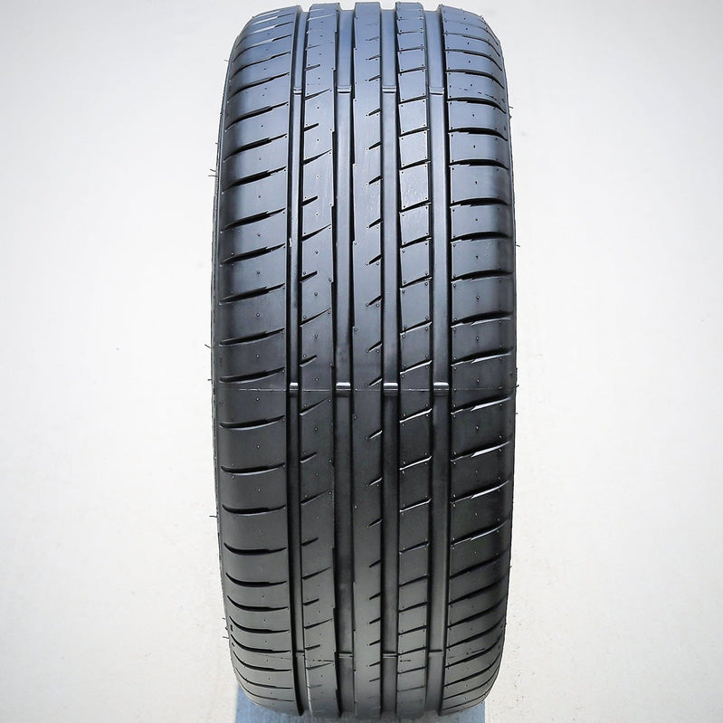 A set of 4 (quad) 275/45R19 ZR 108W XL A/S high-performance all-season tires for: 2008-09 Acura MDX base, 2008 Volkswagen Touareg TDI