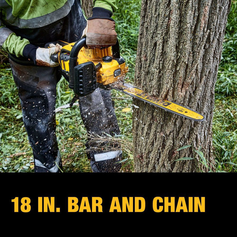 60V MAX Chainsaw 18′′ Brushless Cordless Kit DCCS672X1 from