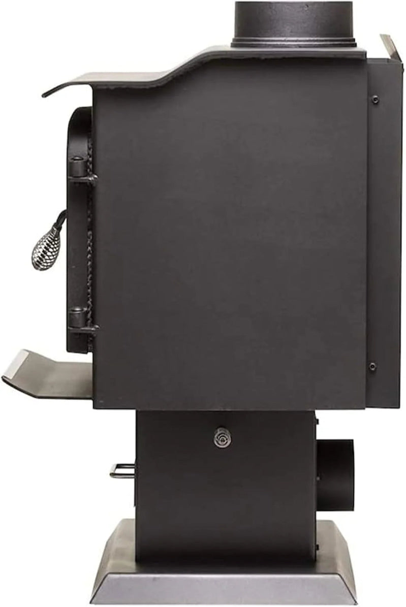 Ashley Hearth AW1120E-P Wood Stove, 68,000 BTUs, 1200 Sq. Ft. Heating, Pedestal Base, EPA Certified
