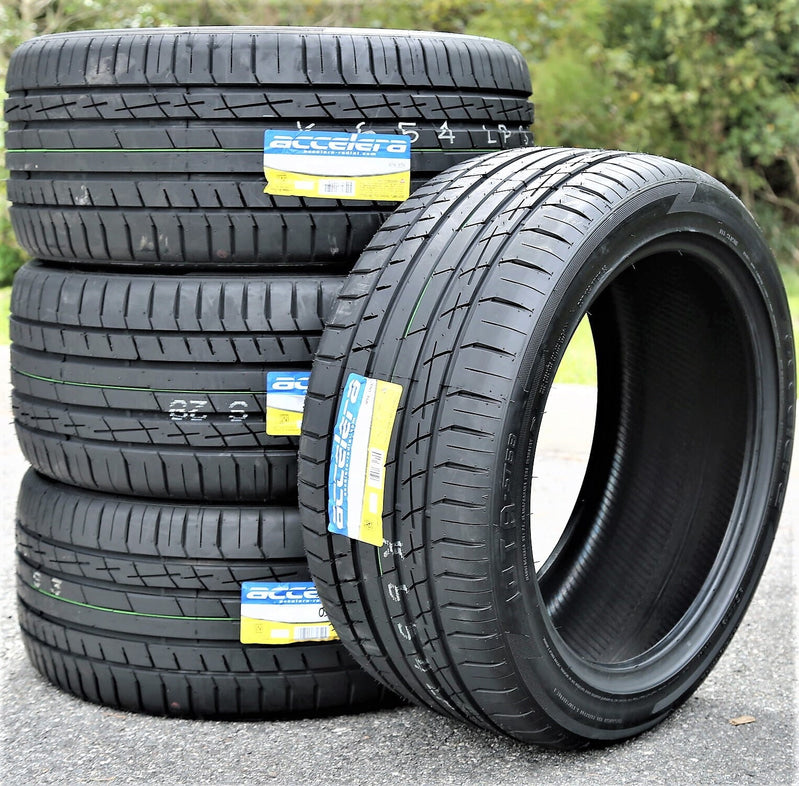 A set of 4 (quad) 285/35R21 ZR 105Y XL A/S performance tires