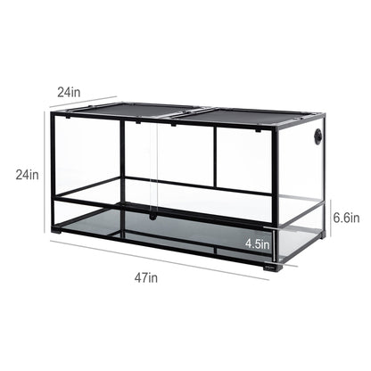 120gallon Extra Large Reptile Terrarium