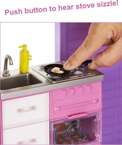 Barbie Dreamhouse Dollhouse With 70+ Accessories, Working Elevator, Lights and Sounds sgtnighsdesigns