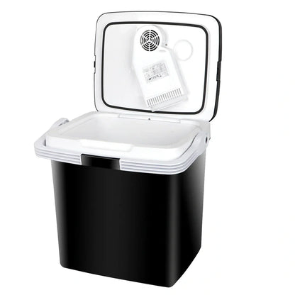 Newest Portable Iceless Thermoelectric Cooler Warmer Low Noise Car Electric Refrigerator Mini Fridge for Car Travel Trip Caming