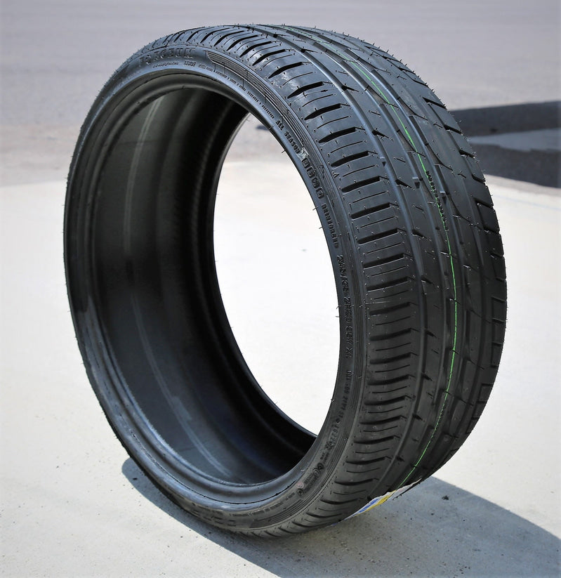 A set of 4 (four) 245/35R20 ZR 95Y XL A/S performance tires suitable for: 2017-19 Mercedes-Benz E300 4Matic, 2010-16 BMW 528i base