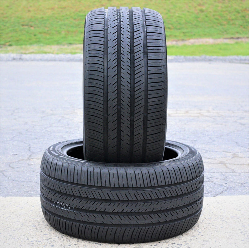 A pair of 2 (2) 255/40R20 101W XL A/S performance tires