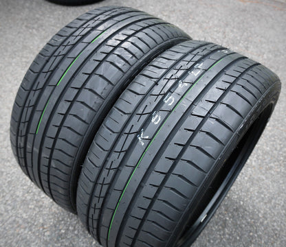 A set of four (four) 295/40R20 ZR 110Y XL A/S performance tires fit: 2013 Jeep Grand Cherokee SRT, 2007-10 Mercedes-Benz ML63 AMG base