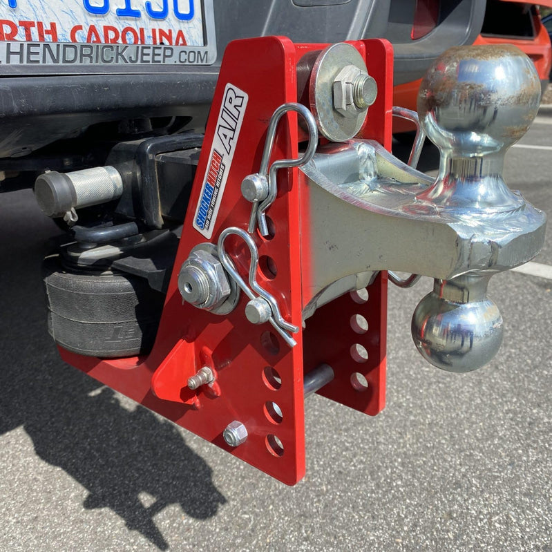 Air Hitch with Combo Ball Mount (2" & 2-5/16" Balls), Fits 2" Hitch - 12,000 lbs