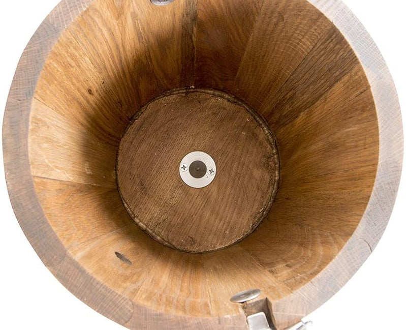 6 qt Country Ice Cream Maker Classic Wooden Tub Hand Crank