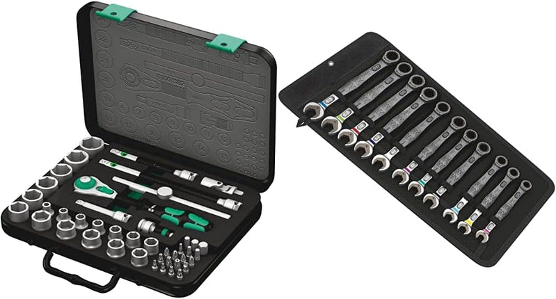 5003594001 8100 SB 2 Zyklop 3/8" Metric Ratchet Set ( Piece of 43)