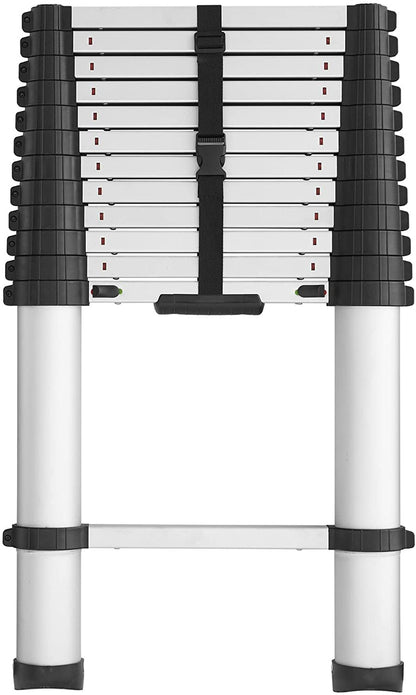 20313T1ASE SmartClose Telescoping Aluminum Ladder with Pinch-Free, Soft-Close Locking Mechanism (300-Pound Capacity, 12.5 ft. ladder with 16 ft. Max Reach) 16 Foot
