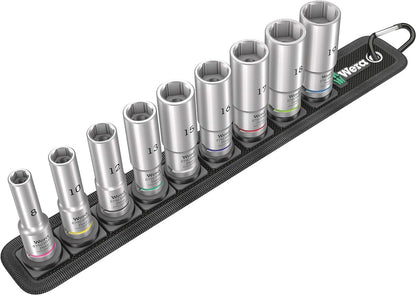 5003594001 8100 SB 2 Zyklop 3/8" Metric Ratchet Set ( Piece of 43)