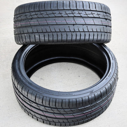A pair of 2(2) 265/40ZR20 265/40R20 104Y XL AS A/S performance tires